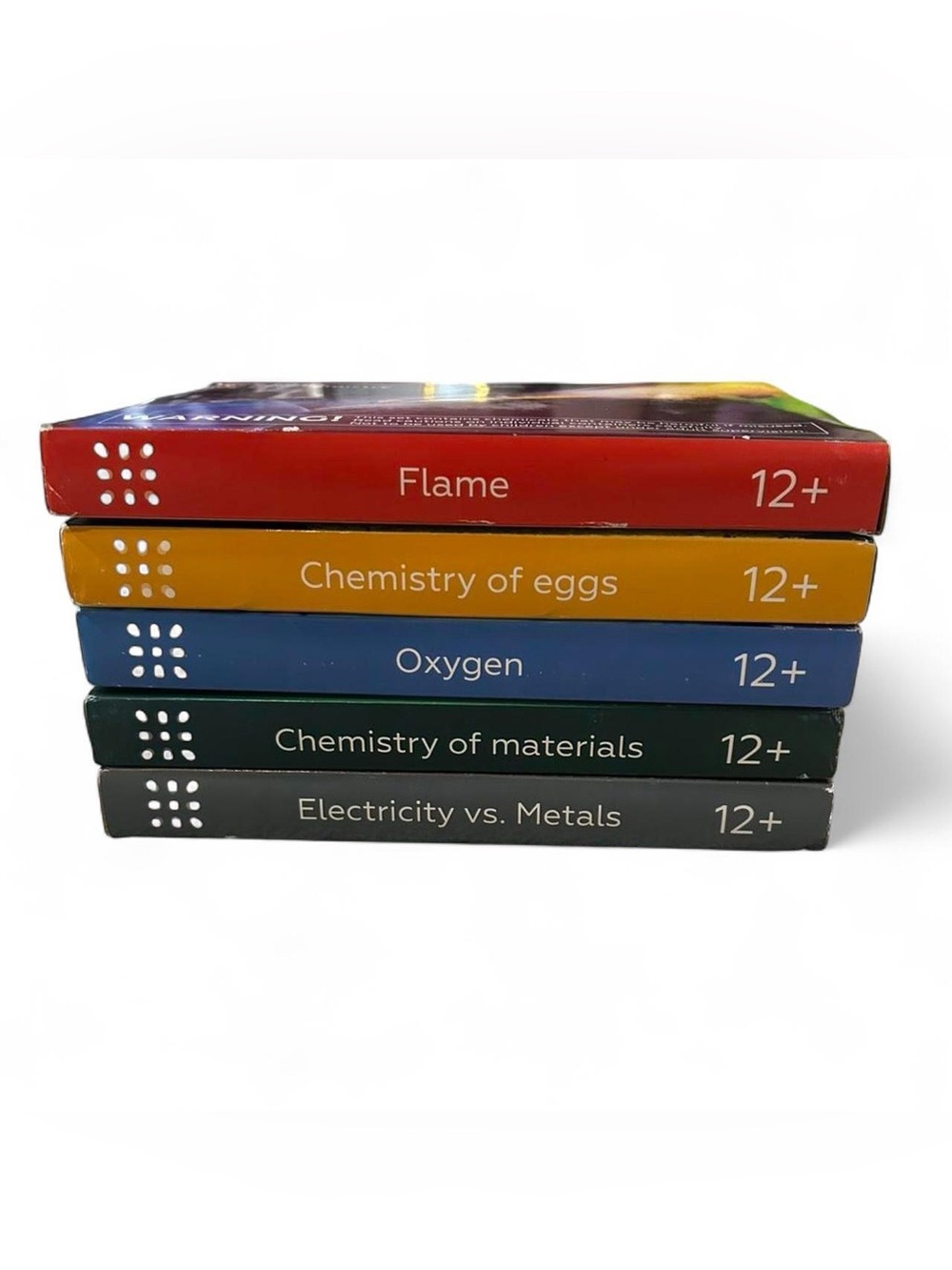 MEL Science Chemistry Experiment Kits Lot of 5 - Flame, Oxygen, Eggs & More
12+
